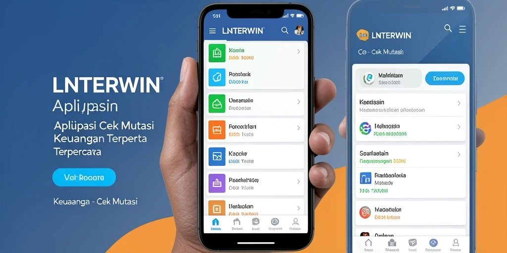 Antarmuka LNTERWIN menampilkan fungsi Cek Mutasi yang jelas dan sederhana.